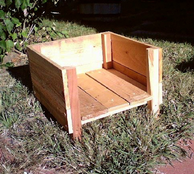 Finished Cat Sunning Box, outdoor box bed cat shelter you can build yourself