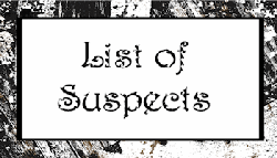 The List of Suspects in The Case of the Mysteriously Empty Vase